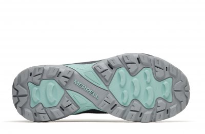 Merrell Dam Speed strike 2 gtx goretex Waterproof vattentät hög sneaker fotriktig womens monument grå grön turkos