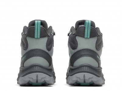Merrell Dam Speed strike gtx goretex Mid Waterproof vattentät hög sneaker känga fotriktig womens monument turkos grå grön