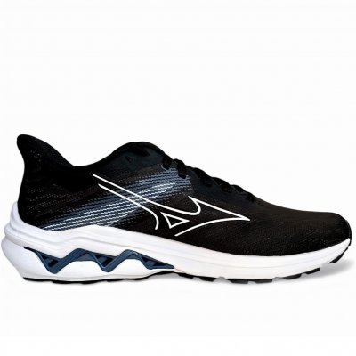Mizuno Wave Equate 9 multi herrsko black svart vit vintage blå löparsko promenad fritid walking jogging