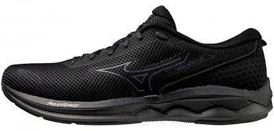 Mizuno Wave Revolt 3 black ebony black svart promenad walking träningssko sneaker lätt stabil