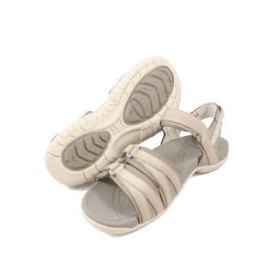 Earth spirit mystic taupe khaki sportsandal sandal fotriktig memory foam
