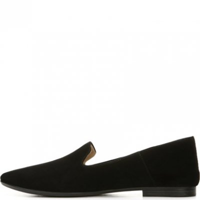 Naturalizer Lorna / Black Suede svart lågsko loafer mocka