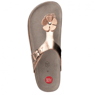 Pax Floral Sandal / Brons