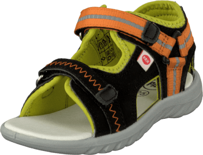 Pax Surfa sandal multi svart grön orange