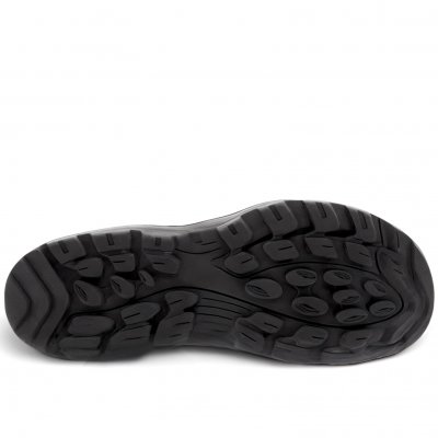 Kamik The Byron Bay 2 Herrsandal black svart gul täckt tå fotriktig vegan elastisk snabbsnörning sportsandal vattentålig