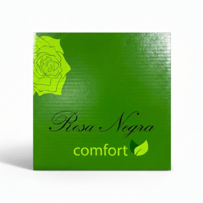 Rosa negra comfort slip in sandal skinn mönster dam sommar tan brun fotriktig bekväm