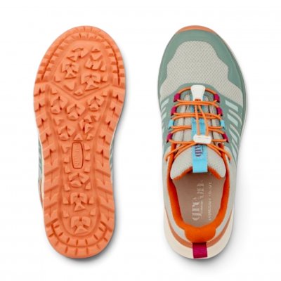 Track N' Trail Thea Sneaker Dam Rainbow sneaker vattentät elastiska urtagbar sula bekväma rymliga bred läst