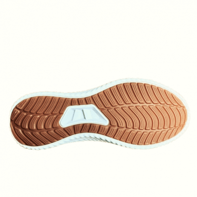 PoleCat Credo Indiana Sneakers dam walkingsko mjuk lätt snabbsnörning stopp vit white