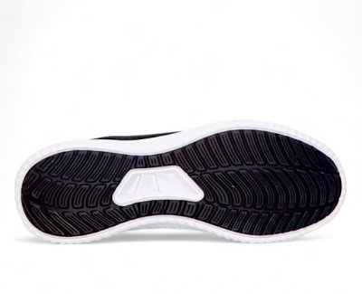 PoleCat Credo Iowa Sneaker walkingsko Dam / röd red tygsko fotriktig urtagbar sula komfort black svart