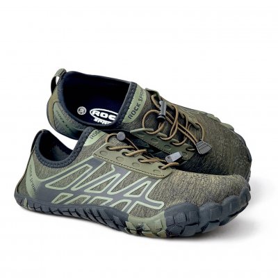 rock spring barefoot barfotasko olive grön dam badsko axelda alex