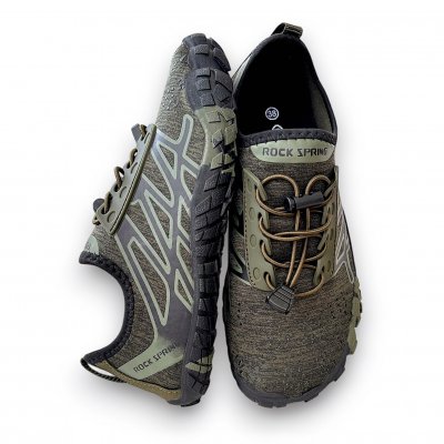 rock spring barefoot barfotasko olive grön dam badsko axelda alex