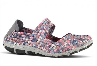 rock spring cape town forest fruit rosa blå vit resårsko memoryfoam mjuk komfort ballerina lågsko