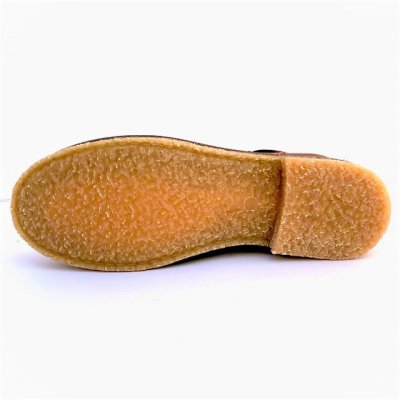 rosa negra chelsea boots kängor skinn brandy ljusbrun dam resår