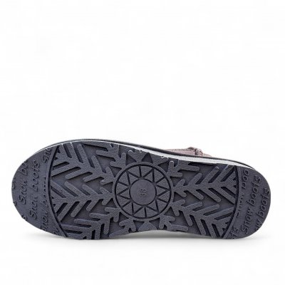 Rugged Gear Bondi Low dark brown mörkbrun boots känga fårull ull pälsboots uggs låga mockaboots