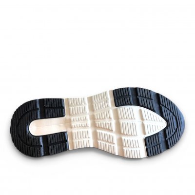 rugged gear Smart Slip On / Men's herr Sneaker / Navy elastisk tyg