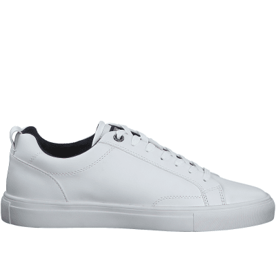 s.Oliver Sneaker Herr / White gummisko lågsko promenad walking mjuk fotriktig