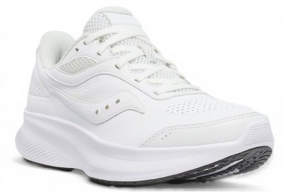 Saucony integrity METRO walker 3 wide vit white dam walkingsko komfort och stabilitet.