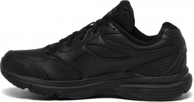 Saucony integrity st3 walker 3 wide svart black dam walkingsko komfort och stabilitet.