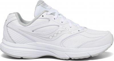 Saucony integrity st3 walker 3 wide vit white dam walkingsko komfort och stabilitet.