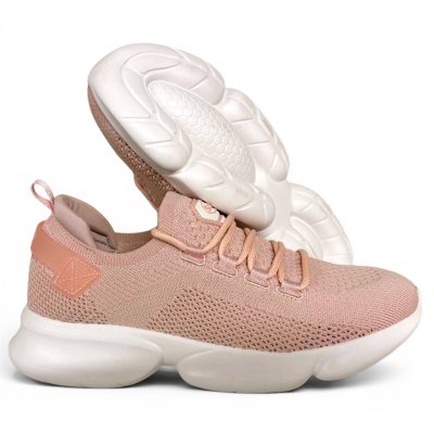 scholl camden textil rosa dam sneaker fritidssko promenad walking