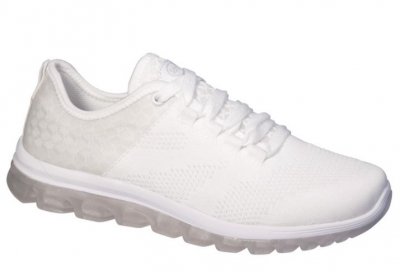 Scholl Darwin Sneaker / white vit biomechanics fotriktiga tygsko ljusgrå