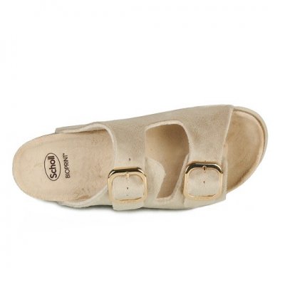 Scholl PALAU CROSS BEIGE MULTI CHABATTA WOMAN STONES