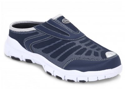 Scholl jump navy blå uttagbar sula biomechanics adapta fotriktig arbete fritid sko