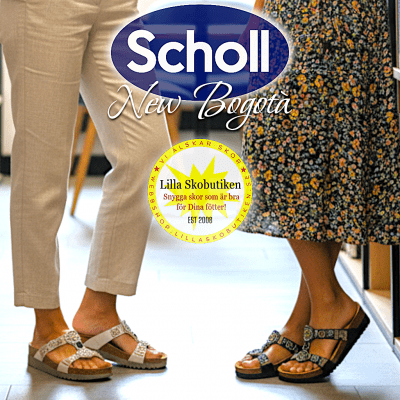 scholl new bogota skinn mocka bio sandal komfortsandal mjuk kork anatomisk arbetssko dam silver pärlor grå