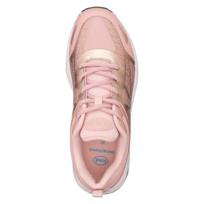 Scholl Sprinter Net / biomechanic fotriktig promenad walking fritid arbets sko dam sneaker rose rosa