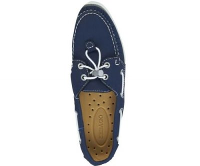 Sebago Docksides Ariaprene Marinblå Båtsko Loafers Seglarsko Vattenresistent