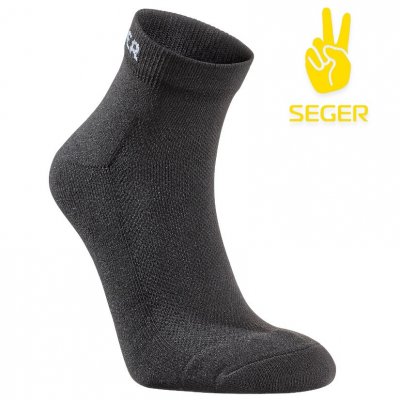 seger active sockar löpar strumpor unisex mjuka sköna svart black frotté
