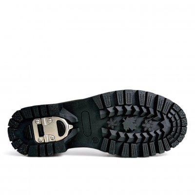 soft comfort vinterboots fortis broddsko dubbar antislip broddar broddskor varmfodrade skinn fotriktiga dragkedja black svart