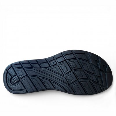 Softwork comfort Slip-In Sandal Herr Brun läder skinn bekväm resår snygg