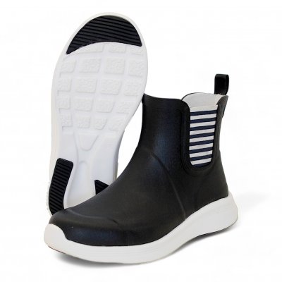 Gummistövlar stövel regnkänga tess svart black råå naturgummi