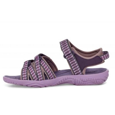 Teva Tirra sandal dam fotriktig eva gummisula remmar kardborre falls purple pennant lila grå svart