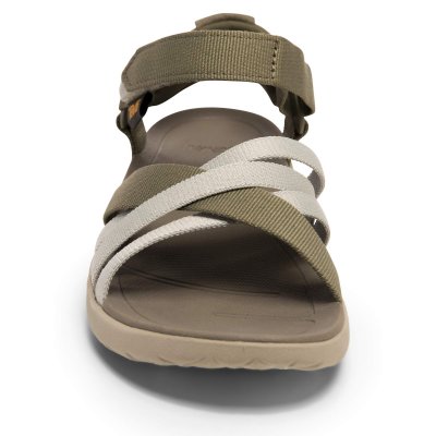 Teva Sanborn Sandal / Burnt Olive Seafoam dam mjuk stabil