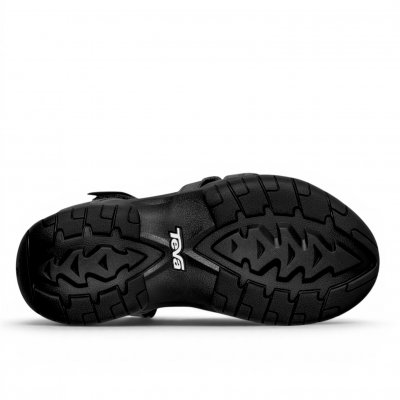 Teva Tirra Sandal black helsvart sportsandal fotriktig