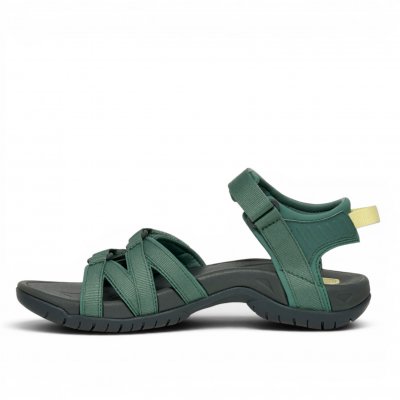 Teva Tirra Sandal silver pine mörkgrön sportsandal fotriktig