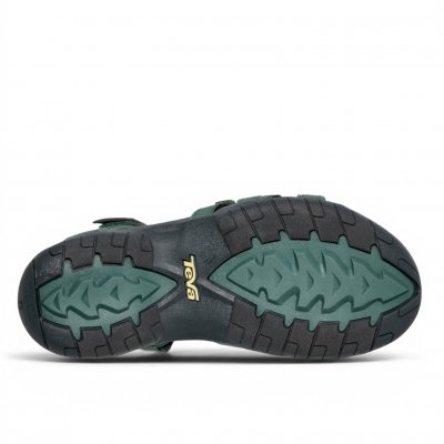 Teva Tirra Sandal silver pine mörkgrön sportsandal fotriktig