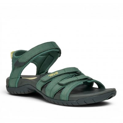 Teva Tirra Sandal silver pine mörkgrön sportsandal fotriktig