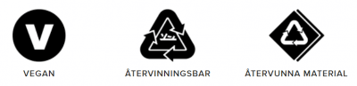 vegan miljö återvinning återvunnet