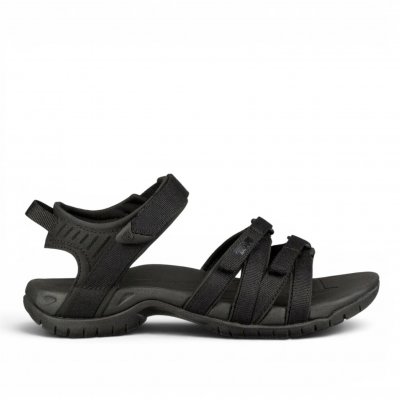 Teva Tirra Sandal black helsvart sportsandal fotriktig