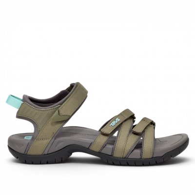Teva Tirra Sandal burnt olive grön sportsandal fotriktig