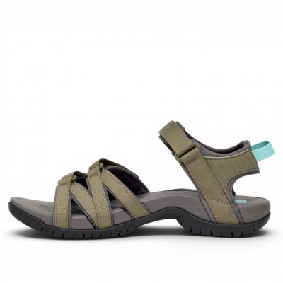 Teva Tirra Sandal burnt olive grön sportsandal fotriktig