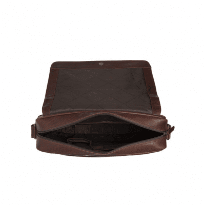 The Chesterfield Brand Leather Laptop Bag Tampa brown brun datorväska arbetsväska stor väska läder skinn herr dam