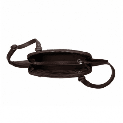 The Chesterfield Brand / Leather Shoulder Bag River Cognac läder skinn brown brun axelremsväska handväska