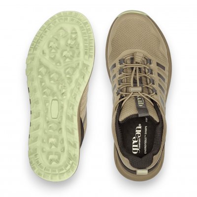 Track N' Trail Thea Sneaker Dam nature brown natur brun sneaker vattentät elastiska urtagbar sula bekväma rymliga bred läst