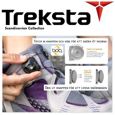 Treksta River Boa HTX Dam / Black Purple