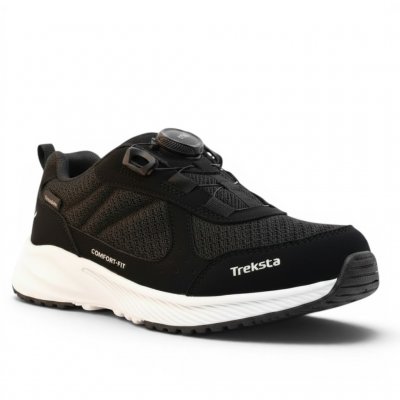 Treksta frey low Boa HTX damsko vattentät lättviktsskoDam black svart unisex promenadsko vandringssko comfortfit