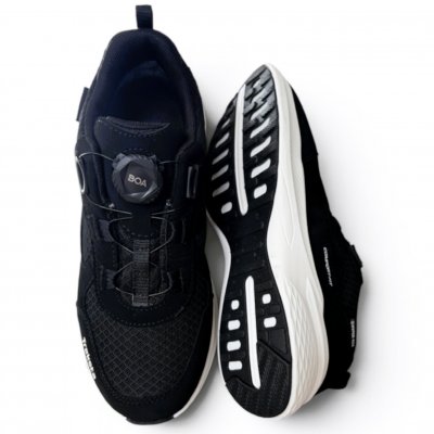 Treksta frey low Boa HTX herrsko vattentät lättviktsskoDam black svart unisex promenadsko vandringssko comfortfit